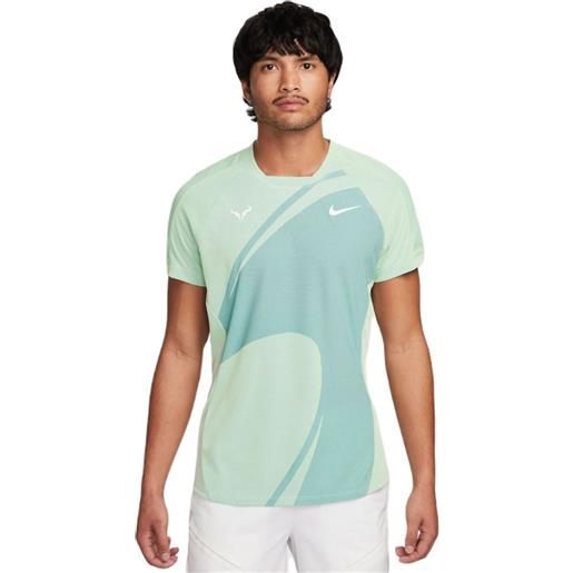 Nike t-shirt da uomo Nike dri-fit rafa tennis top - light photo blue/white