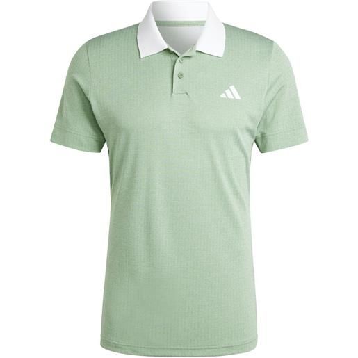 Adidas polo da tennis da uomo Adidas club tennis freelift polo shirt - preloved green s24/white