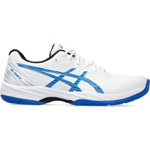 Asics scarpe da tennis da uomo Asics gel-game 9 - white/tuna blue
