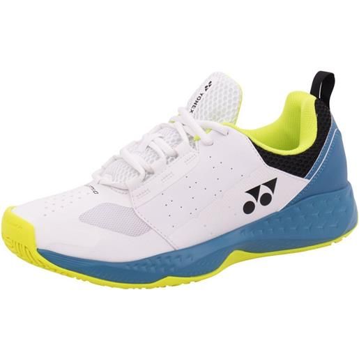 Yonex scarpe da tennis da uomo Yonex power cushion lumio 4 - white/ocean blue