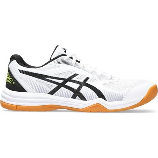 Asics scarpe da uomo per badminton/squash Asics upcourt 5 - white/safety yellow