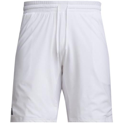 Adidas pantaloncini da tennis da uomo Adidas ergo short 9" - white
