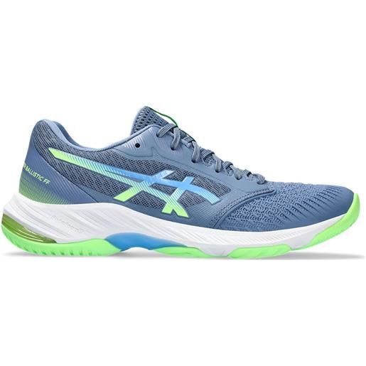 Asics scarpe da uomo per badminton/squash Asics netburner ballistic ff 3 - denim blue/waterscape