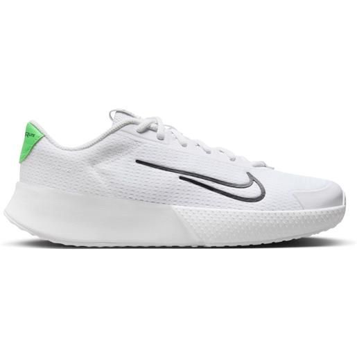 Nike scarpe da tennis da donna Nike court vapor lite 2 - white/black/poison green