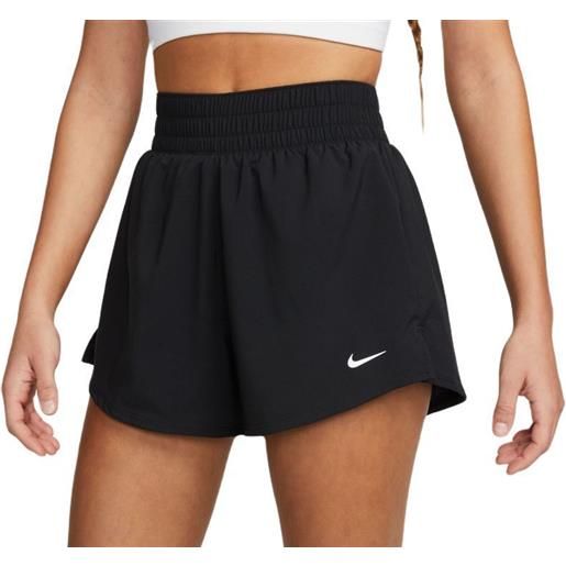 Nike pantaloncini da tennis da donna Nike dri-fit one shorts - black/reflective silver