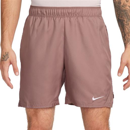 Nike pantaloncini da tennis da uomo Nike court dri-fit victory 7" short - smokey mauve/white