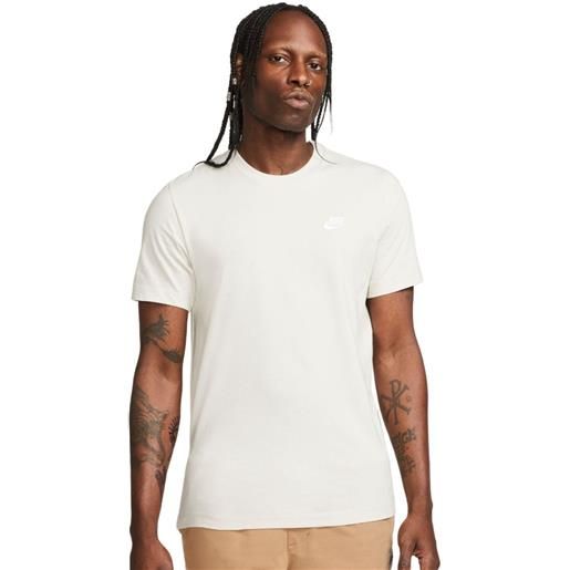 Nike t-shirt da uomo Nike sportswear club t-shirt - light bone