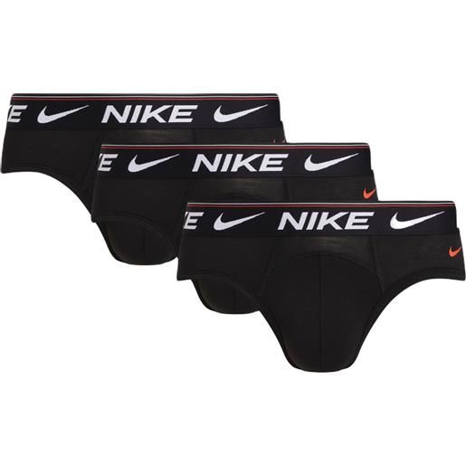 Nike boxer sportivi da uomo Nike dri-fit ultra comfort brief 3p - black/black/black