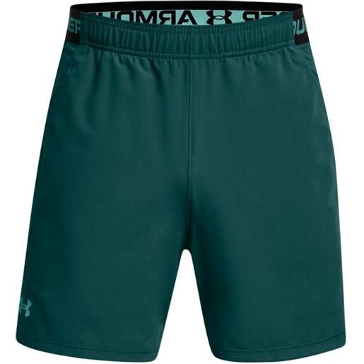 Under Armour pantaloncini da tennis da uomo Under Armour men's ua vanish woven 6" shorts - hydro teal/radial turquoise
