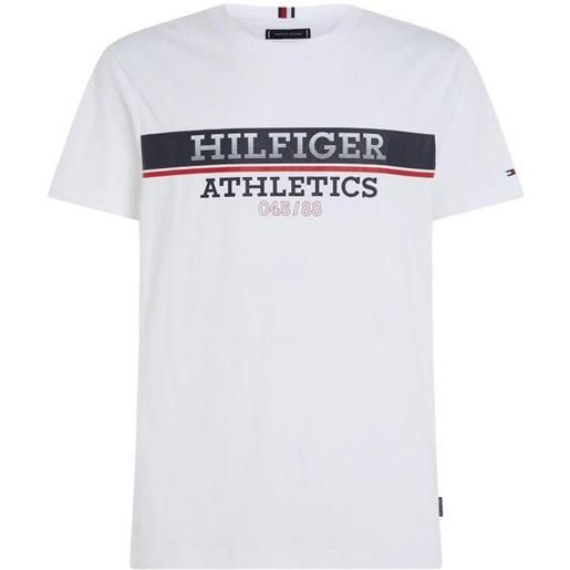 Tommy Hilfiger t-shirt da uomo Tommy Hilfiger athletics regular t-shirt - white