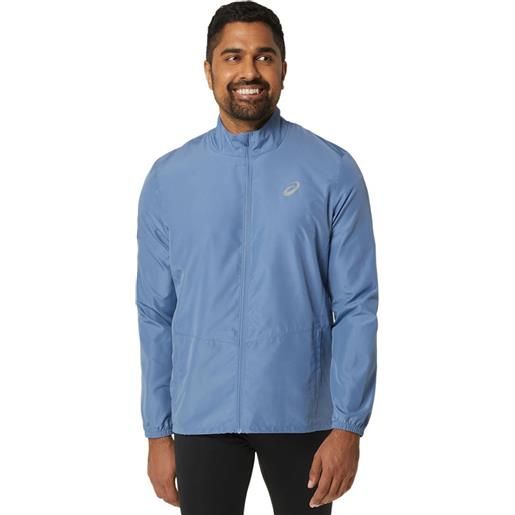 Asics giacca da tennis da uomo Asics core jacket - denim blue
