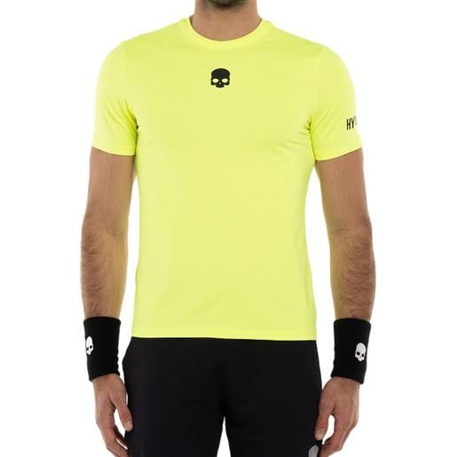 Hydrogen t-shirt da uomo Hydrogen tennis basic t-shirt - fluo yellow