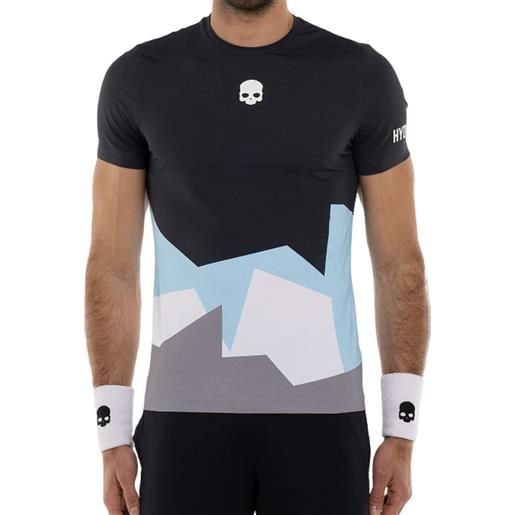 Hydrogen t-shirt da uomo Hydrogen mountains tech t-shirt - blue navy/white/grey/light blue