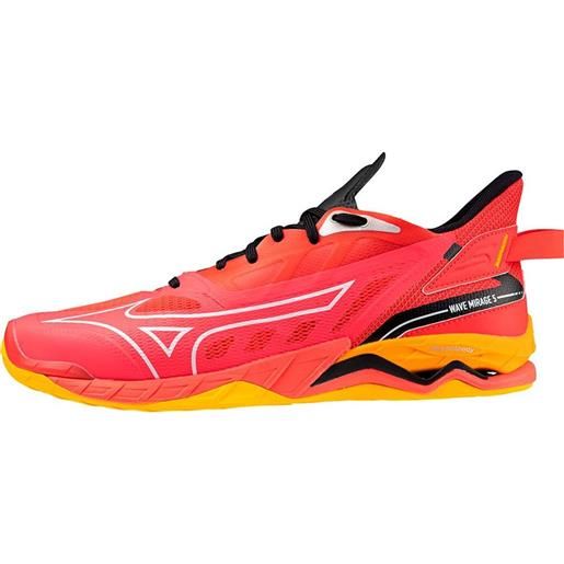 Mizuno scarpe da uomo per badminton/squash Mizuno wave mirage 5 - radiant red/white/carrot