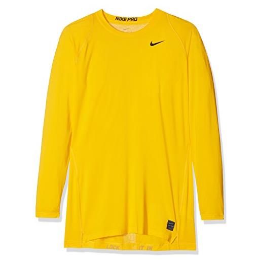Nike 703088-739, maglie a manica lunga uomo, university oro/university oro, xl