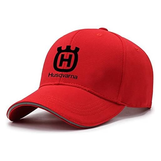 HAOZAILIN berretto da baseball da uomo per h. U. S. Q. V. A. R. N. A stampa cappello da papà casual cappelli da baseball regolabili cappellini da camionista cappellini da golf cappellino-black||one size