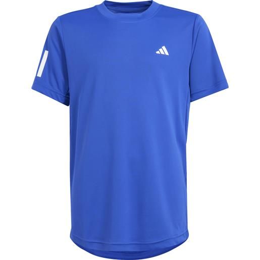ADIDAS b club 3stripes tee t-shirt tennis ragazzo