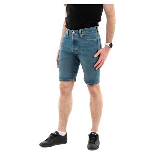 Levi's 501 original shorts, pantaloncini di jeans uomo, 9am on battery short, 34w