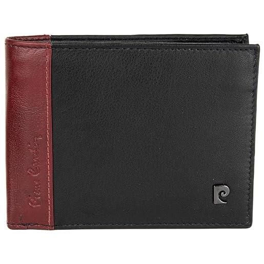 Pierre Cardin portafoglio Pierre Cardin - nero/bordò - wallet
