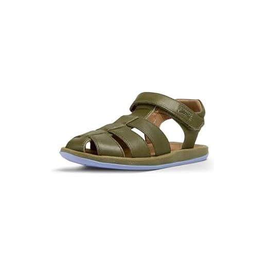 Camper bicho 80177, t-strap sandal, verde 073, 28 eu