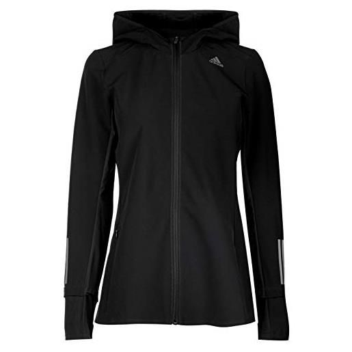 adidas response jacket, giacca sportiva donna, black, l
