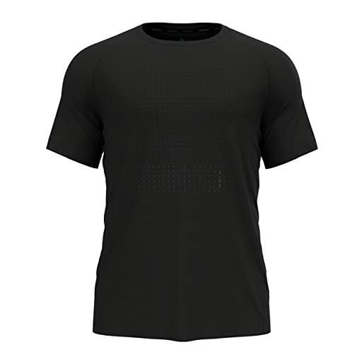 Odlo maglietta da uomo s/s crew neck essential print gr t-shirt girocollo