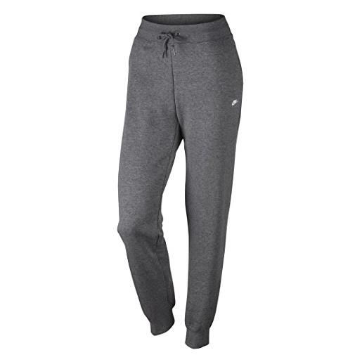 Nike 894840, pantaloni donna, carbon heather cool grigio nero, xs