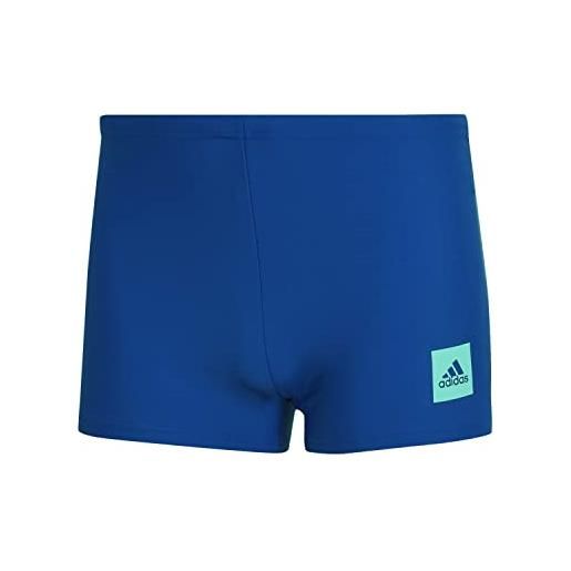 adidas solid swim boxer da nuoto, team royal blue, xs