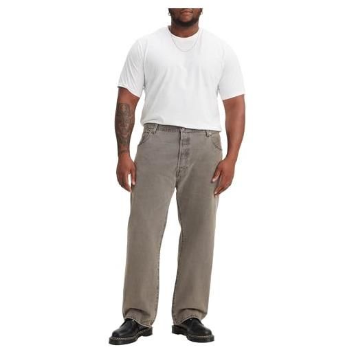 Levi's 501 original fit big & tall, jeans, uomo, onewash, 46w / 32l
