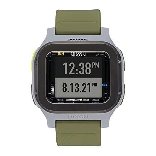 Nixon orologio digitale uomo con cinturino in sintetico a1324-2072-00