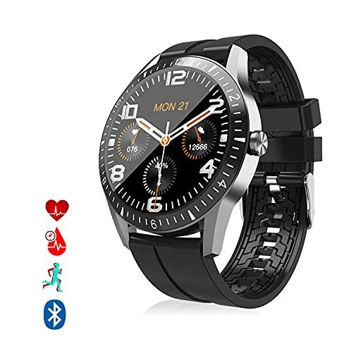DAM y20 - smartwatch sportivo con cardiofrequenzimetro, impermeabile, con quadrante personalizzabile