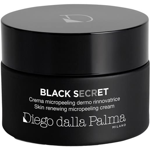 Diego Dalla Palma black secret crema micro peeling dermo rinnovatrice 50 ml