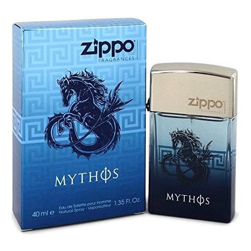 Zippo mythos, descrizione eau de toilette spray 40ml