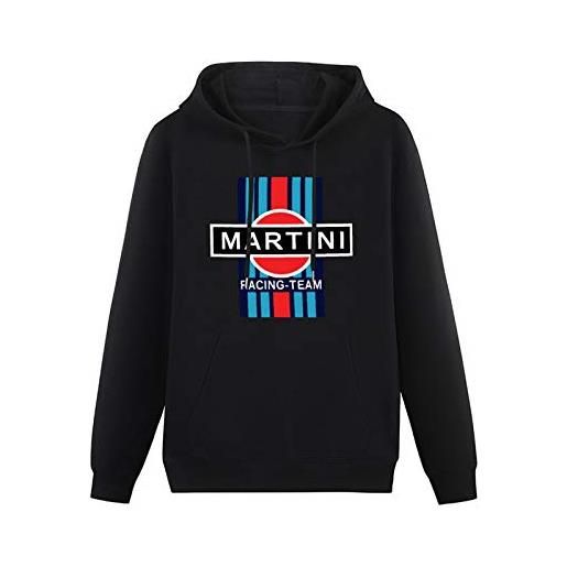 huanhuan mens sweatershirt martini racing team casual pullover hoodies loose fit stretch women street wear size l