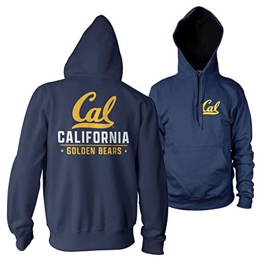 University of California licenza ufficiale uc berkeley cal bears felpa (blu scuro)