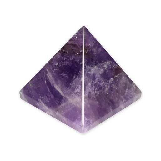 Purpledip piramide di pietra di ametista: reiki healing divino cristalli spirituali (11926)