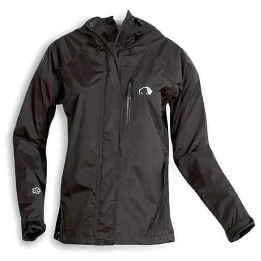 Tatonka tech iliama lady jacket - giacca impermeabile da donna, taglia 38, colore: nero