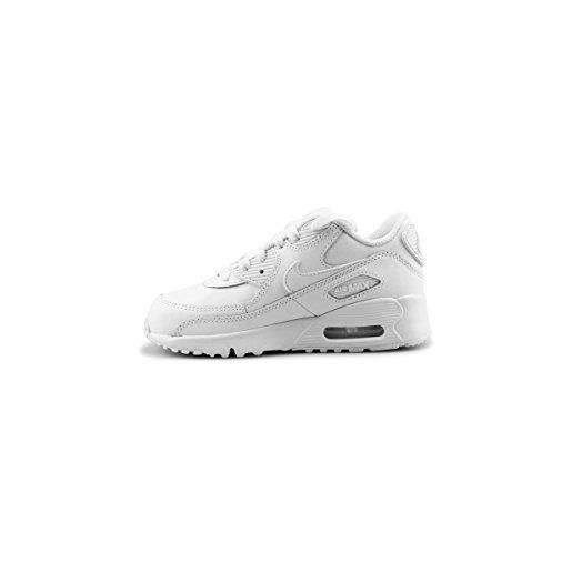 Nike air max 90 ltr (ps), scarpe da trail running bambino, bianco (white/white 100), 33.5 eu