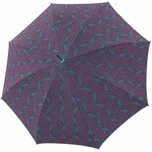 Doppler Manufaktur ombrello a bastone cottage elegance 91 cm porpora