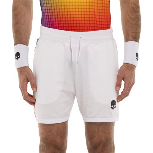 Hydrogen pantaloncini da tennis da uomo Hydrogen spectrum tech shorts - white