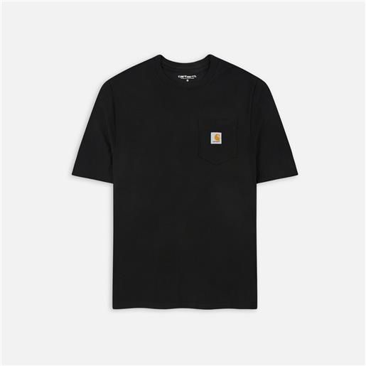 Carhartt WIP pocket t-shirt black uomo