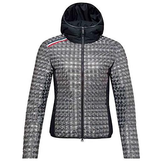 Rossignol cyrus silver jacket, giacca donna, rosso, l