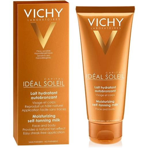 L'OREAL VICHY SOLEIL vichy ideal soleil latte autoabbronzante viso e corpo 100ml