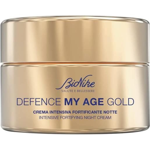 BIONIKE defence my age gold crema intensiva notte 50ml