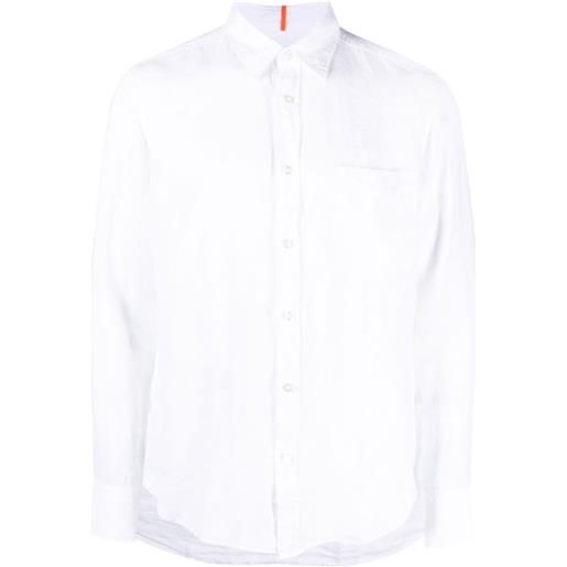BOSS camicia con taschino - bianco