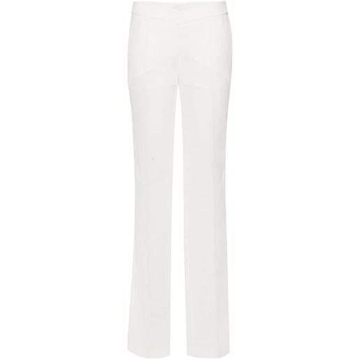 Genny pantaloni dritti - bianco