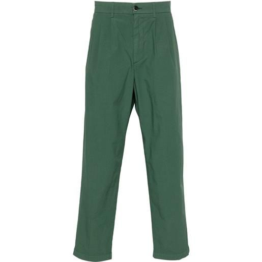 Barena pantaloni con piega - verde