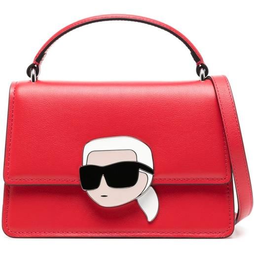 Karl Lagerfeld borsa a spalla mini k/ikonik 2 - rosso