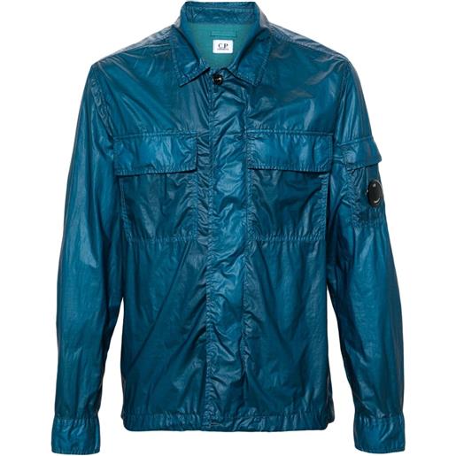 C.P. Company giacca con applicazione cs ii - blu