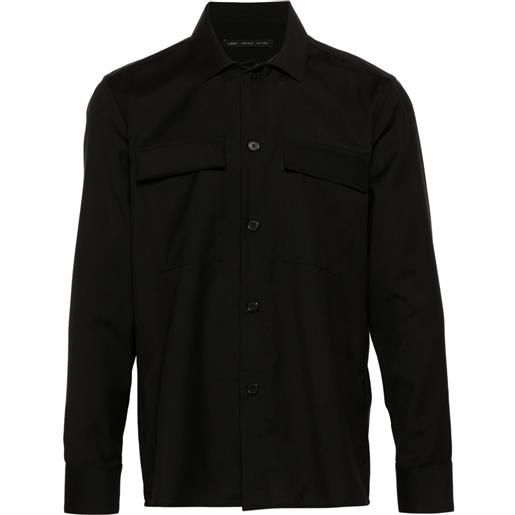 Low Brand camicia con taschino - nero